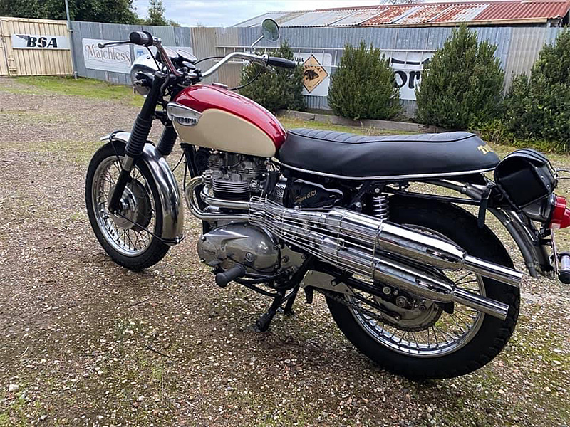 Triumph T100C